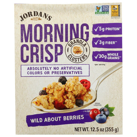 JORDANS: Wild About Berries Cereal, 12.5 oz - #tag1# - #tag2#