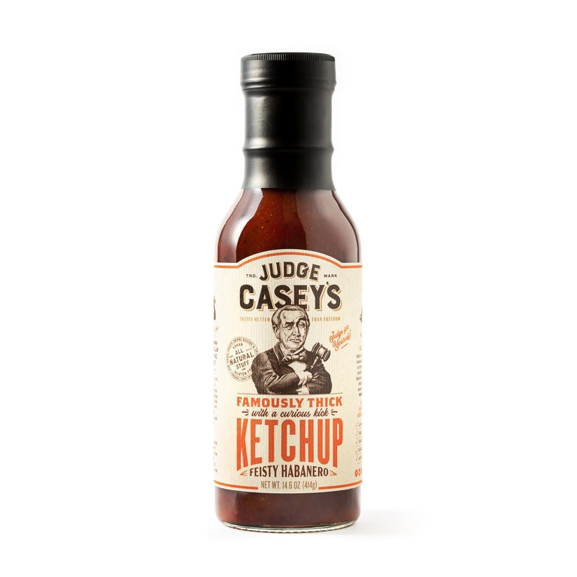 JUDGE CASEYS: Feisty Habanero Ketchup, 14.6 oz - #tag1# - #tag2#