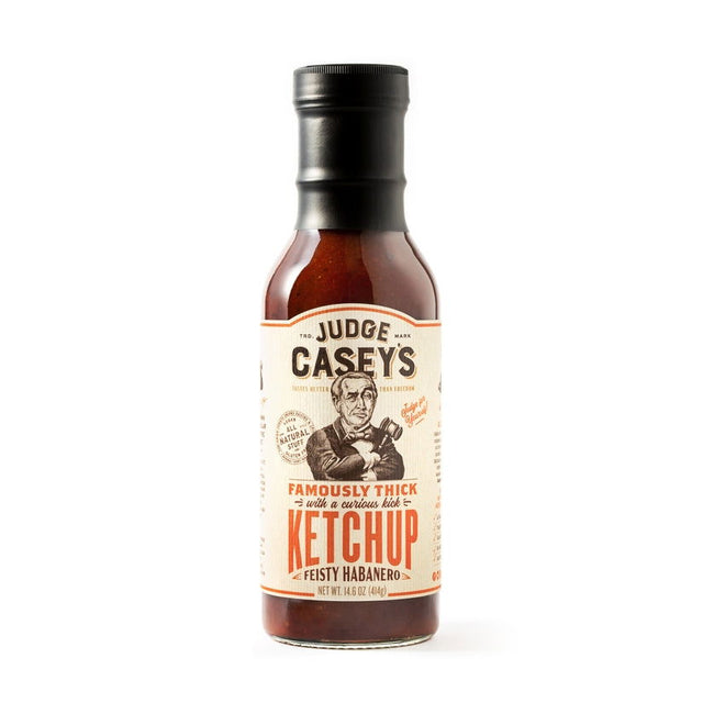 JUDGE CASEYS: Feisty Habanero Ketchup, 14.6 oz - #tag1# - #tag2#