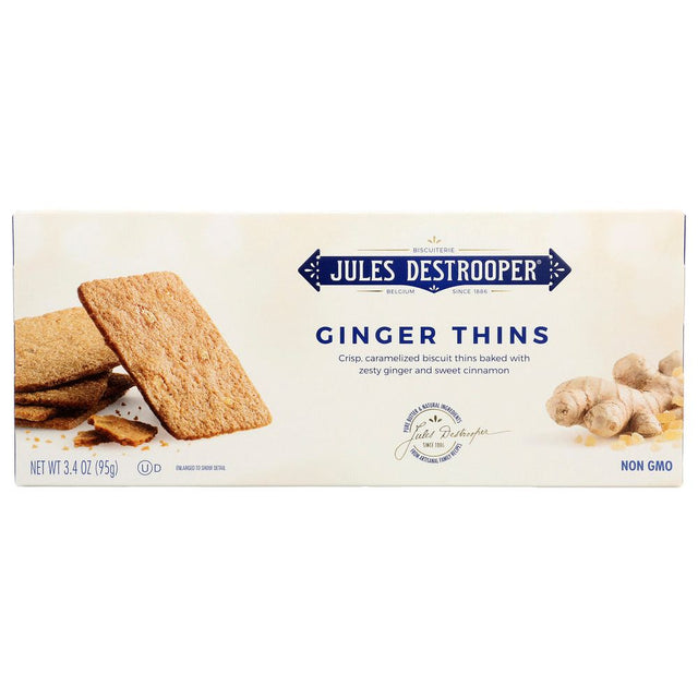 JULES DESTROOPER: Ginger Thin Cookies, 3.35 oz - #tag1# - #tag2#