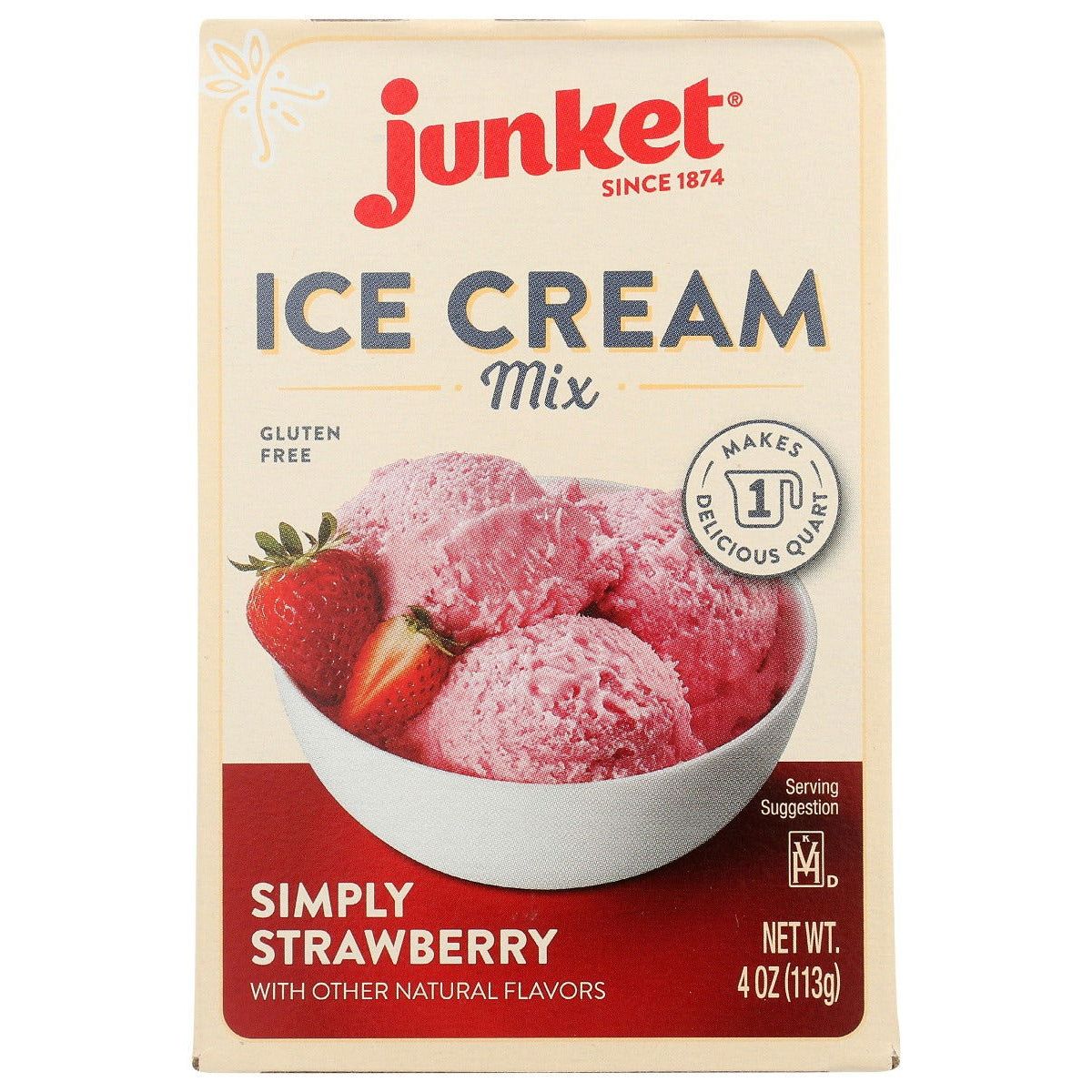 JUNKET: Ice Crm Smply Strwbry Mix, 4 oz - #tag1# - #tag2#