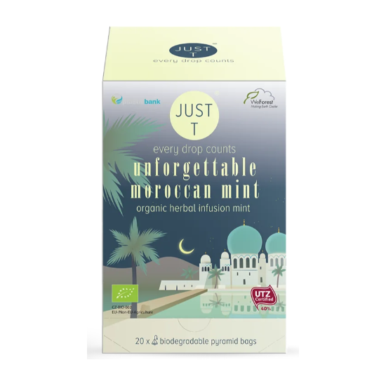 JUST T: Unforgettable Moroccan Mint Tea, 1.41 oz - #tag1# - #tag2#