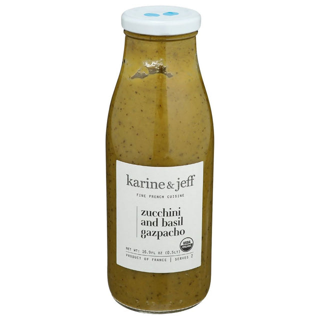 KARINE & JEFF: Zucchini and Basil Gazpacho, 16.9 fo - #tag1# - #tag2#