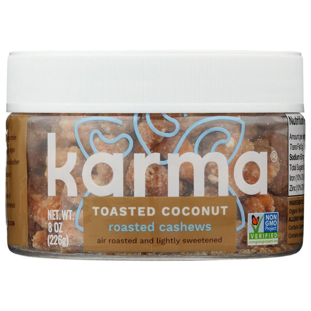KARMA: Roasted Coconut Cashews, 8 oz - #tag1# - #tag2#