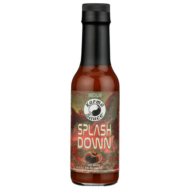 KARMA SAUCE: Splash Down Medium Hot Sauce, 5 fo - #tag1# - #tag2#
