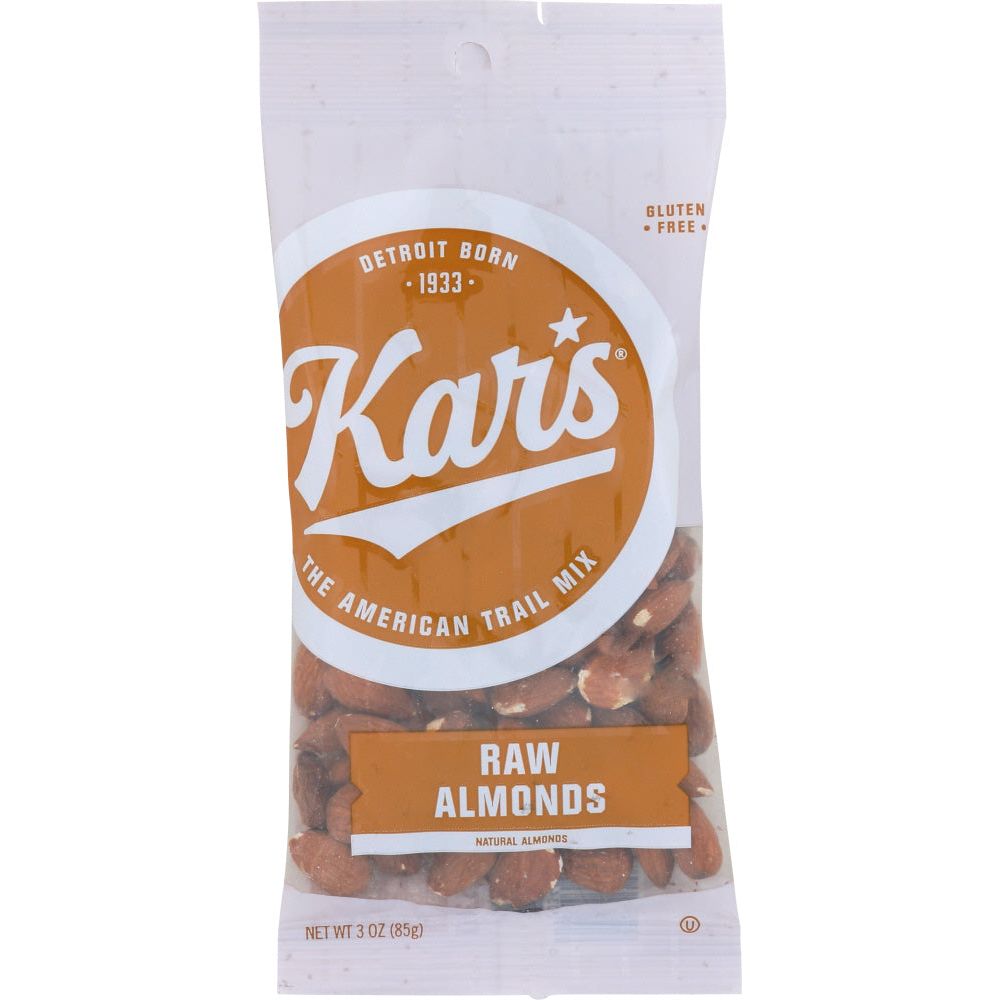 KARS NUT PRODUCTS COMPANY: Raw Almonds, 3 oz - #tag1# - #tag2#