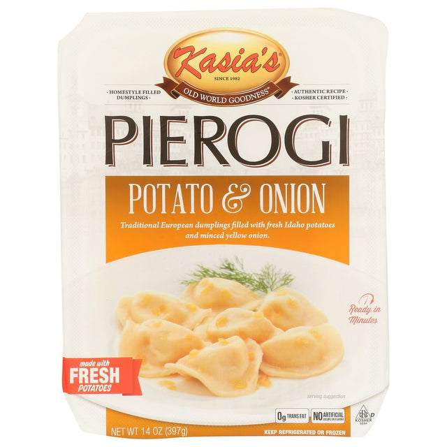 KASIAS: Potato & Onion Pierogi, 14 oz - #tag1# - #tag2#