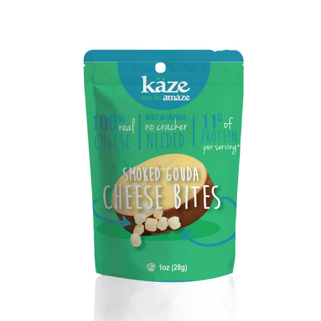 KAZE: Smoked Gouda Cheese Bites, 1 oz - #tag1# - #tag2#