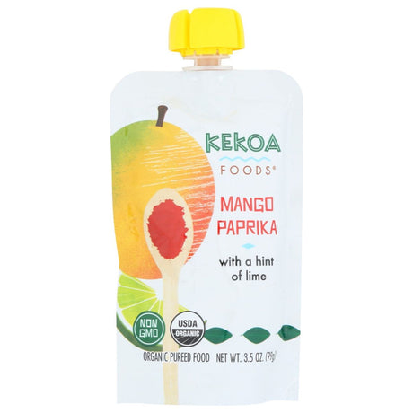 KEKOA: Mango Paprika Squeeze Pouch, 3.5 oz - #tag1# - #tag2#