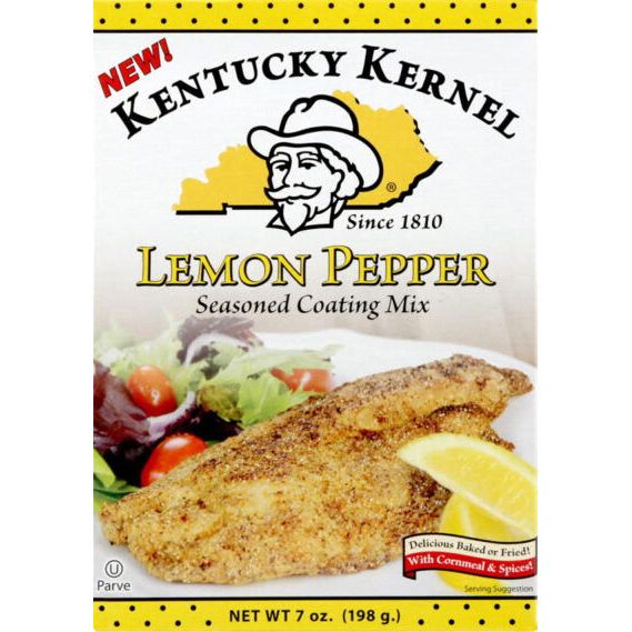 KENTUCKY KERNAL: Lemon Pepper Seasoned Coating Mix, 7 oz - #tag1# - #tag2#