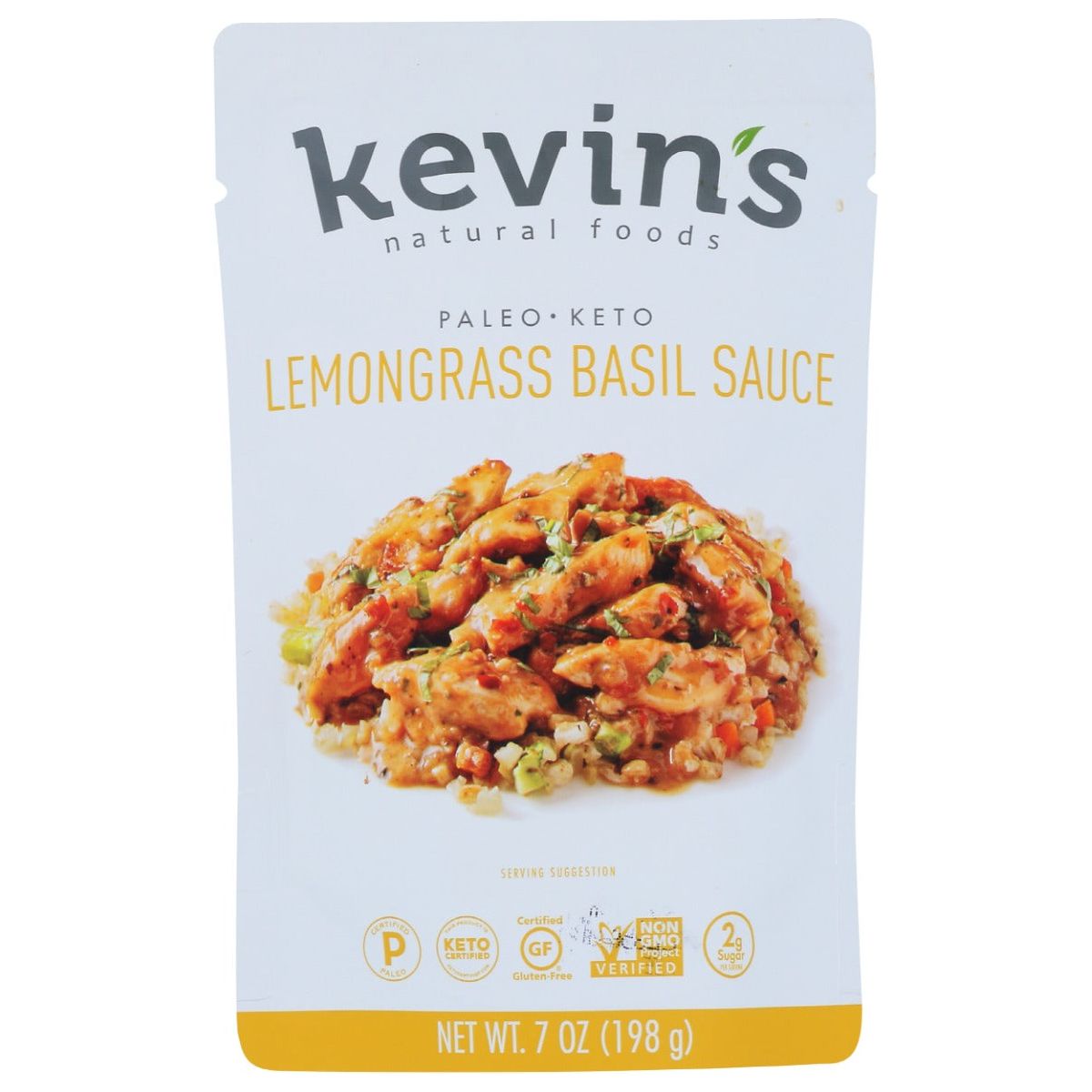 KEVINS NATURAL FOODS: Lemongrass Basil Sauce, 7 oz - #tag1# - #tag2#