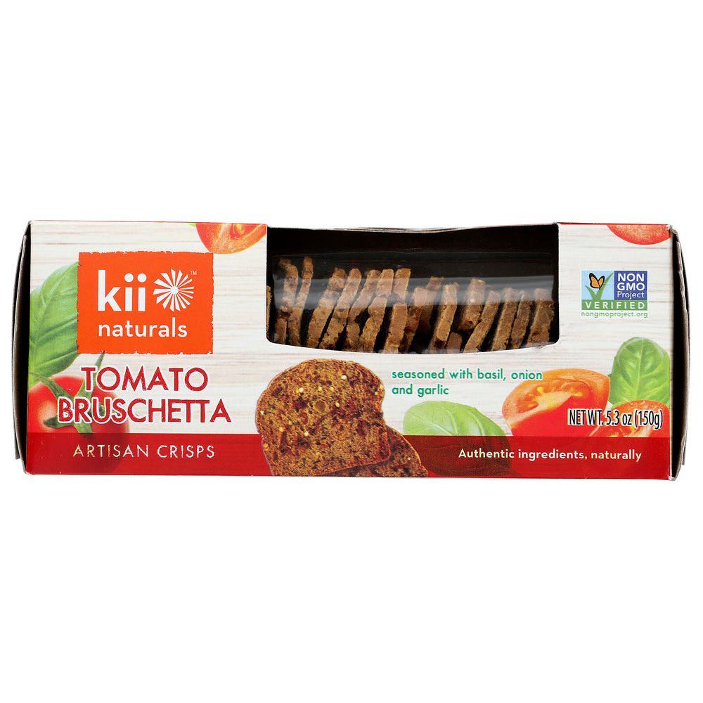 KII NATURALS: Tomato Bruschetta Artisan Crisps, 5.3 oz - #tag1# - #tag2#