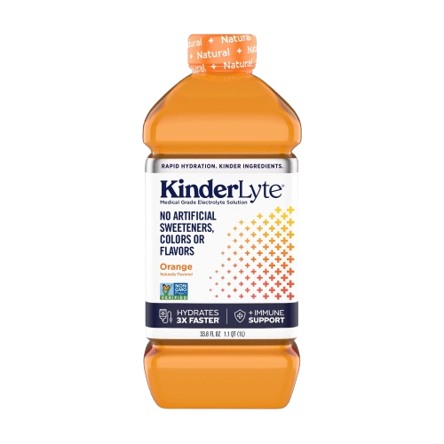 KINDERLYTE: Oral Electrolyte Solution Orange, 33.8 fo - #tag1# - #tag2#