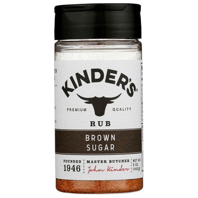 KINDERS: Brown Sugar BBQ Rub, 5 oz - Sunshine Co Op. - #tag1# - #tag2# - #tag3# - #tag4#