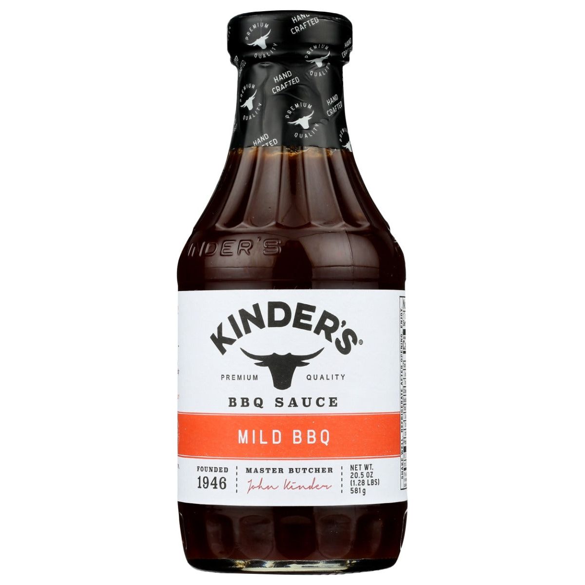 KINDERS: Mild BBQ Sauce, 20.5 oz - #tag1# - #tag2#