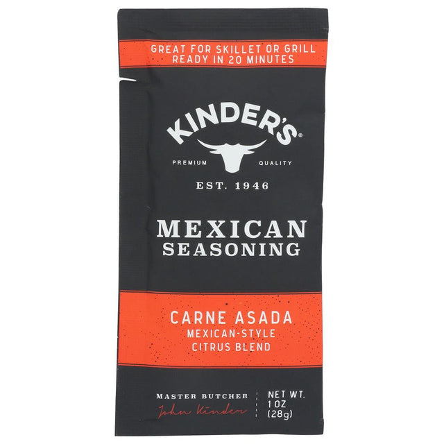 KINDERS: Seasoning Carne Asada, 1 OZ - #tag1# - #tag2#