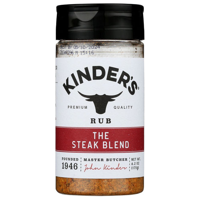 KINDERS: Seasoning Steak Blend, 6.2 oz - #tag1# - #tag2#
