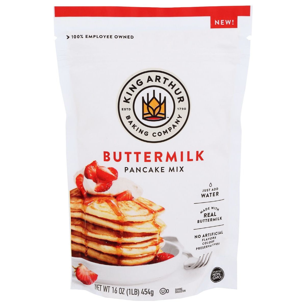 KING ARTHUR: Buttermilk Pancake Mix, 16 oz - #tag1# - #tag2#