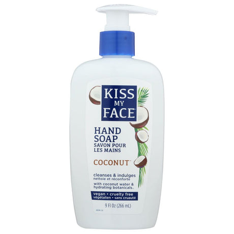 KISS MY FACE: Coconut Moisture Rich Hand Soap, 9 oz - #tag1# - #tag2#