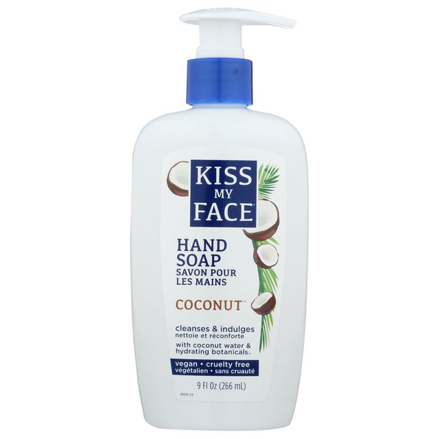 KISS MY FACE: Coconut Moisture Rich Hand Soap, 9 oz - #tag1# - #tag2#