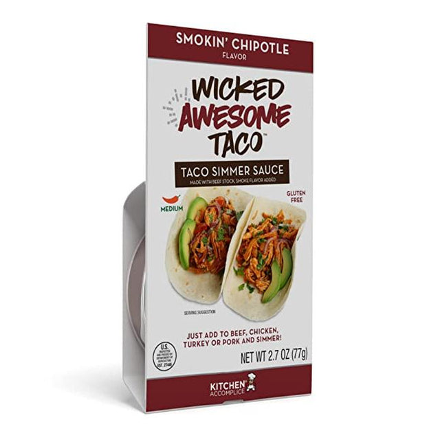 KITCHEN ACCOMPLICE: Sauce Simmr Taco Chipotle, 2.7 oz - #tag1# - #tag2#