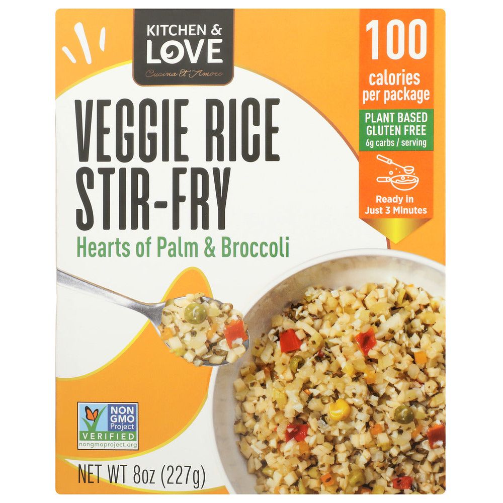 KITCHEN AND LOVE: Veggie Rice Stir Fry, 8 oz - #tag1# - #tag2#