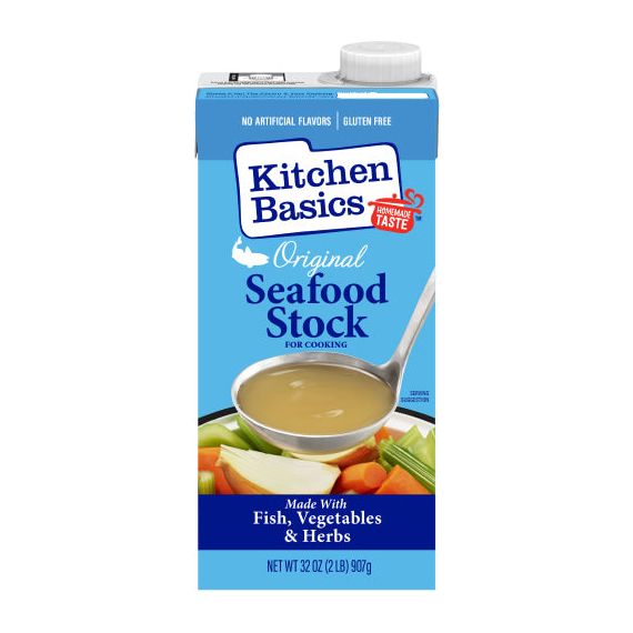 KITCHEN BASICS: Original Seafood Stock, 32 oz - #tag1# - #tag2#