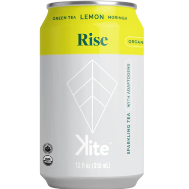 KITE: Moringa Lemon Rise Sparkling Adaptogenic Tea, 12 fo - #tag1# - #tag2#