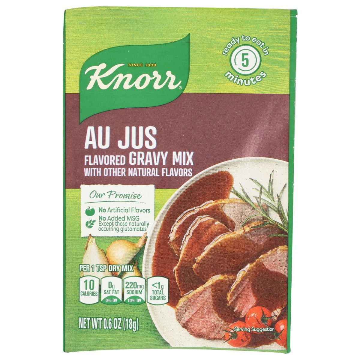 KNORR: Au Jus Gravy Mix, 0.6 Oz - Sunshine Co Op. - #tag1# - #tag2# - #tag3# - #tag4#