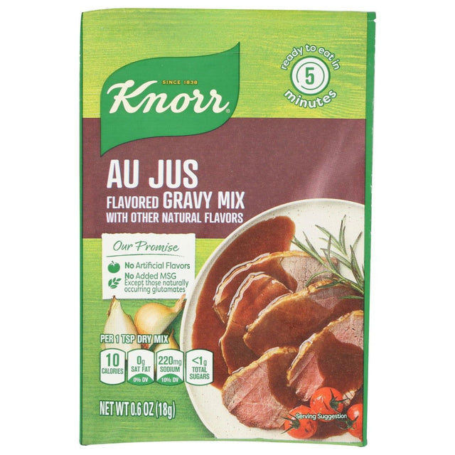 KNORR: Au Jus Gravy Mix, 0.6 Oz - Sunshine Co Op. - #tag1# - #tag2# - #tag3# - #tag4#