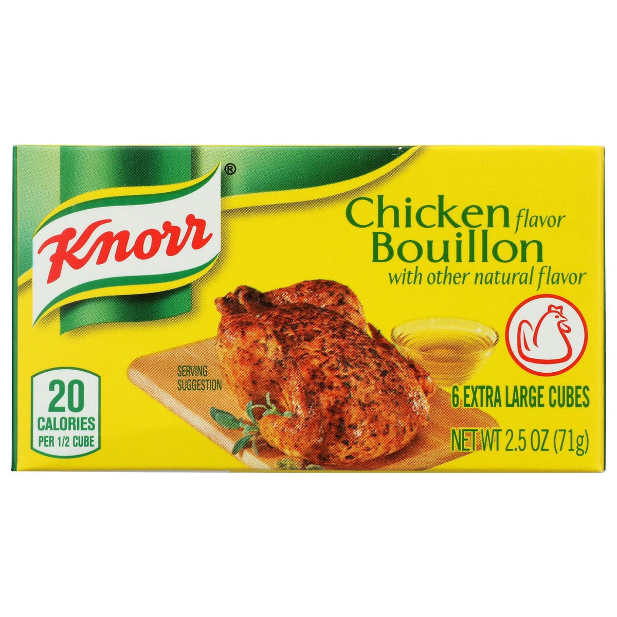 KNORR: Chicken Bouillon Cubes, 2.5 oz - Sunshine Co Op. - #tag1# - #tag2# - #tag3# - #tag4#