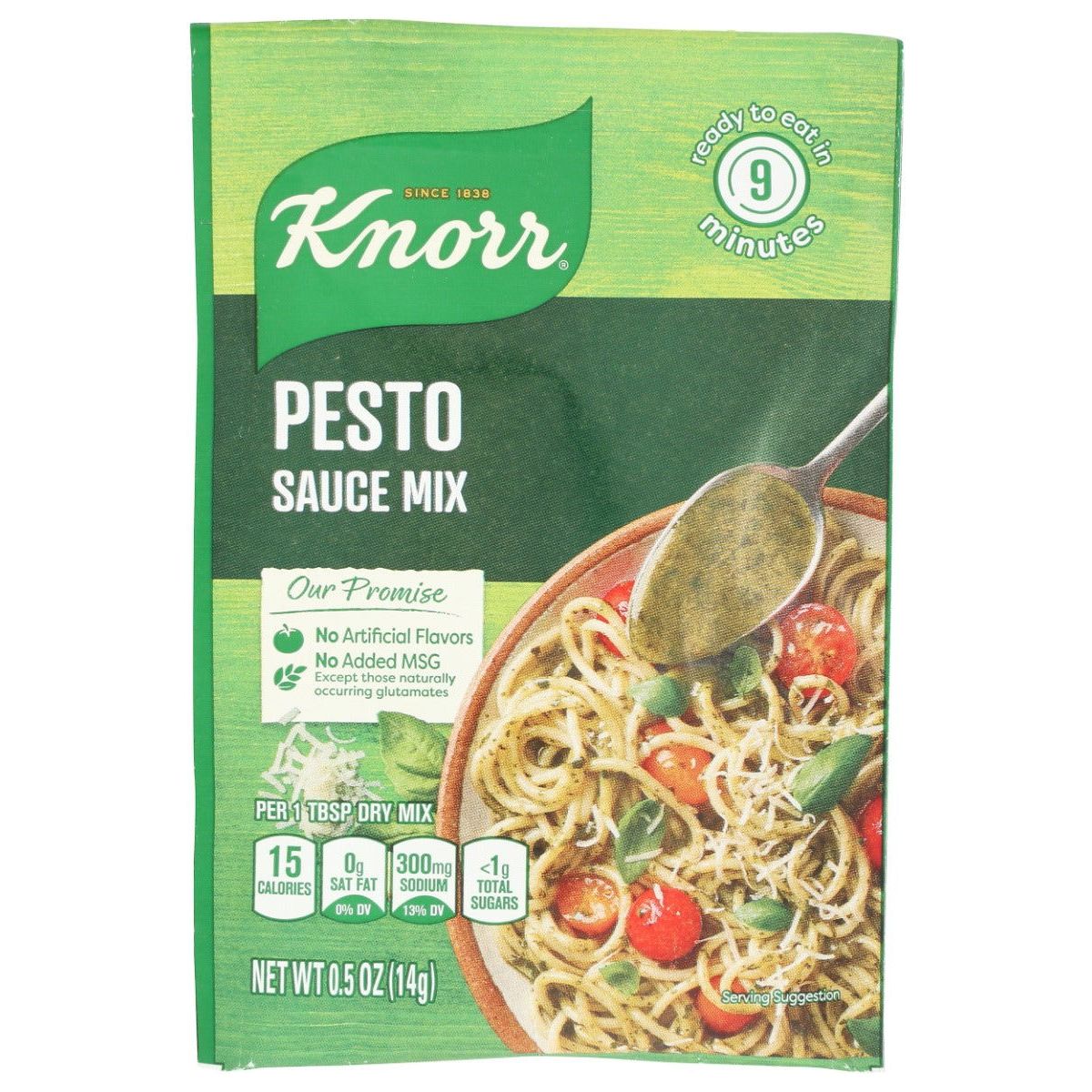 KNORR: Pesto Sauce Mix, 0.5 oz - Sunshine Co Op. - #tag1# - #tag2# - #tag3# - #tag4#
