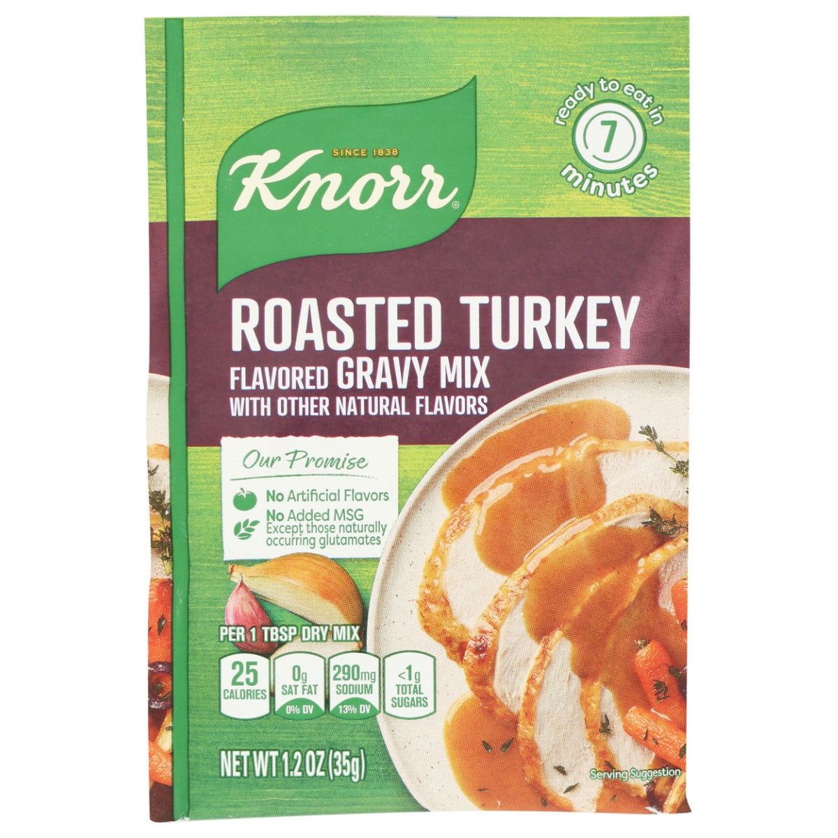 KNORR: Roasted Turkey Flavored Gravy Mix, 1.2 oz - Sunshine Co Op. - #tag1# - #tag2# - #tag3# - #tag4#