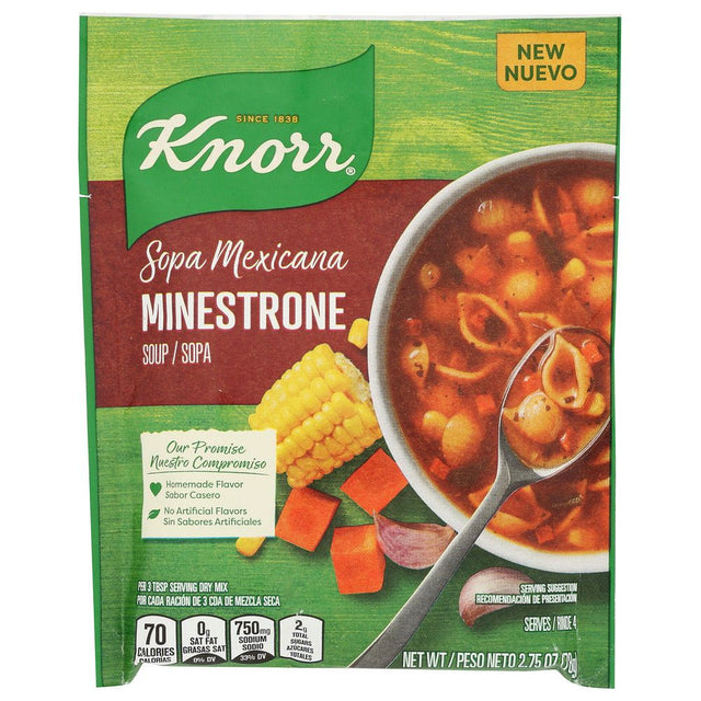 KNORR: Sopa Mexicana Minestrone Soup, 2.75 oz - #tag1# - #tag2#