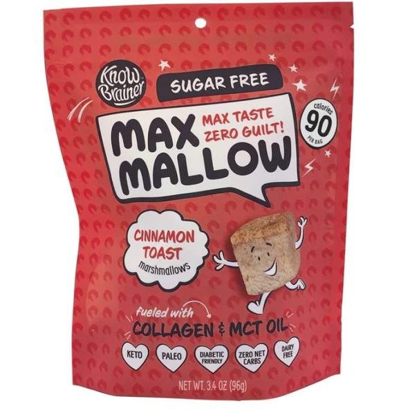 KNOW BRAINER FOODS: Cinnamon Toast Marshmallows, 96 gm - #tag1# - #tag2#