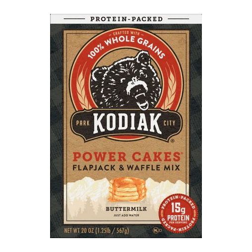 KODIAK CAKES: Flapjack and Waffle Mix Whole Grain Buttermilk, 20 oz - Sunshine Co Op. - #tag1# - #tag2# - #tag3# - #tag4#