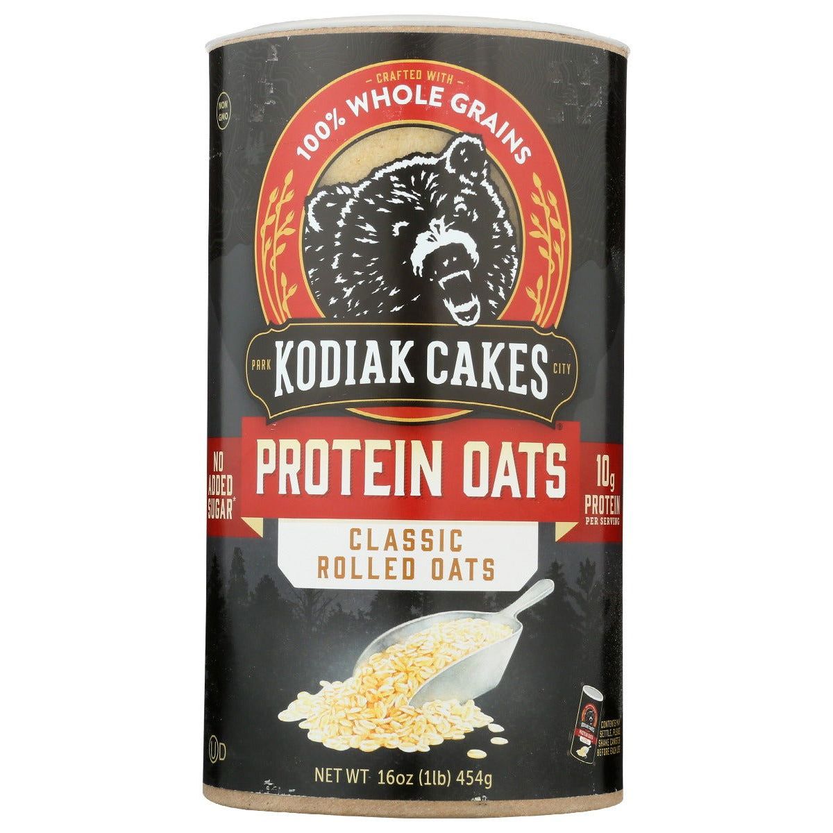 KODIAK: Oatmeal Classic Rolled Oats Canister, 16 oz - #tag1# - #tag2#