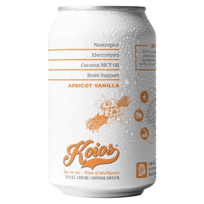 KOIOS: Apricot Vanilla Sparkling Brain Energy, 12 fo - #tag1# - #tag2#