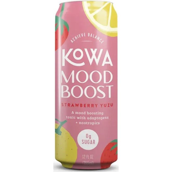 KOWA: Mood Boost Strawberry Yuzu, 12 fo - #tag1# - #tag2#