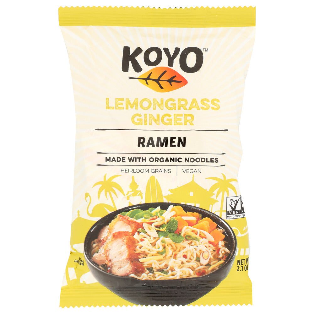 KOYO: Lemongrass Ginger Ramen, 2.1 oz - #tag1# - #tag2#
