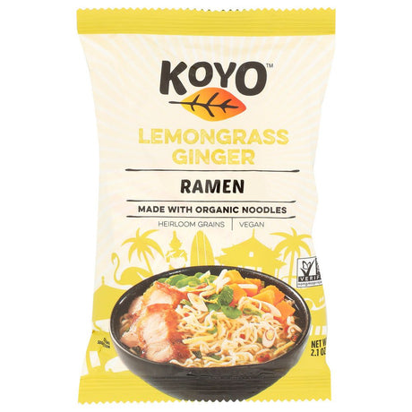 KOYO: Lemongrass Ginger Ramen, 2.1 oz - #tag1# - #tag2#