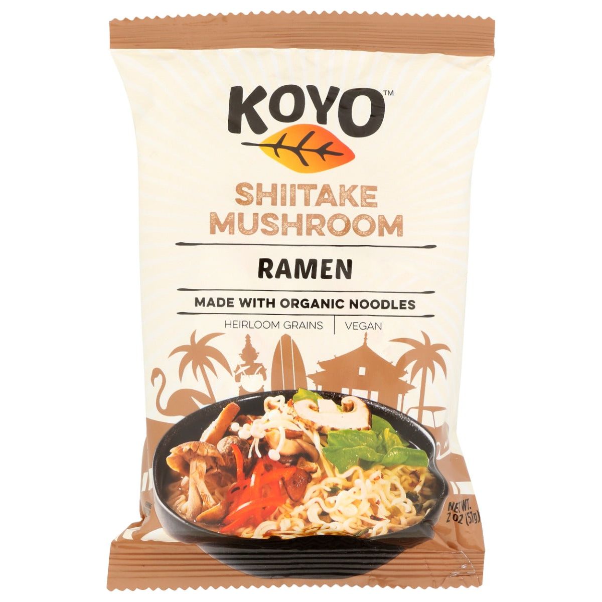 KOYO: Shiitake Mushroom Ramen, 2 oz - #tag1# - #tag2#