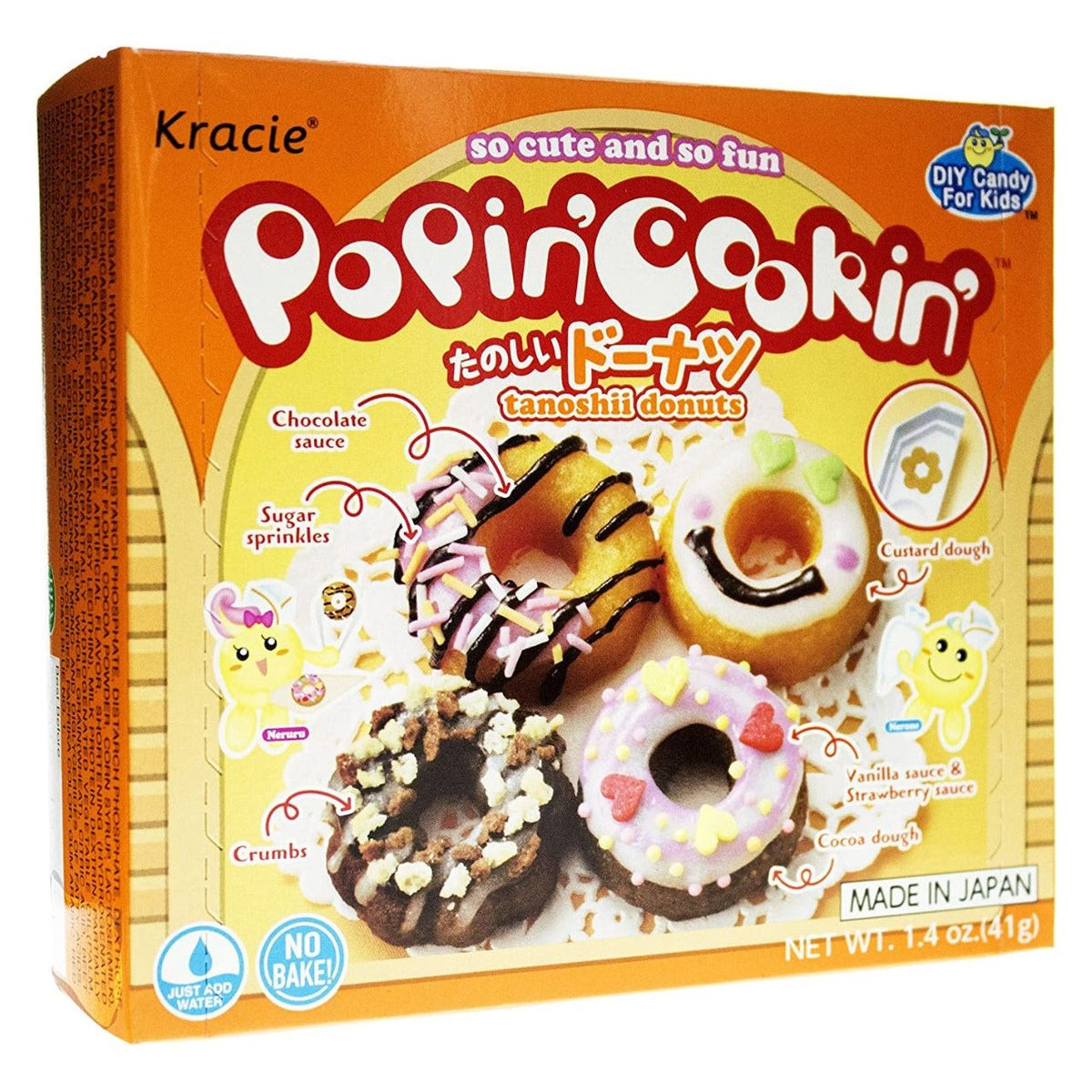KRACIE: Popin Cookin Tanoshii Donuts, 1.4 oz - #tag1# - #tag2#