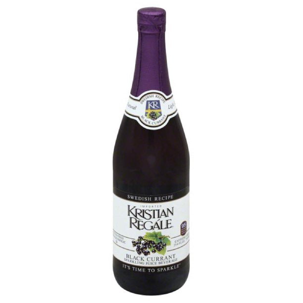 KRISTIAN REGALE: Black Currant Sparkling Juice, 25.4 oz - #tag1# - #tag2#