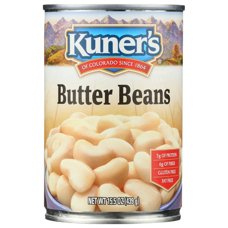 KUNERS: Butter Beans, 15 oz - #tag1# - #tag2#