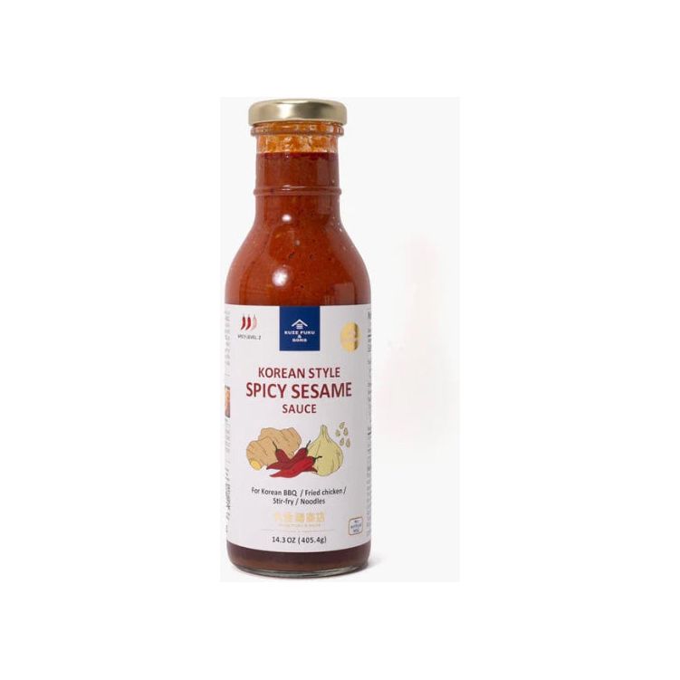 KUZE FUKU AND SONS: Korean Style Spicy Sesame Sauce, 14.3 fo - #tag1# - #tag2#