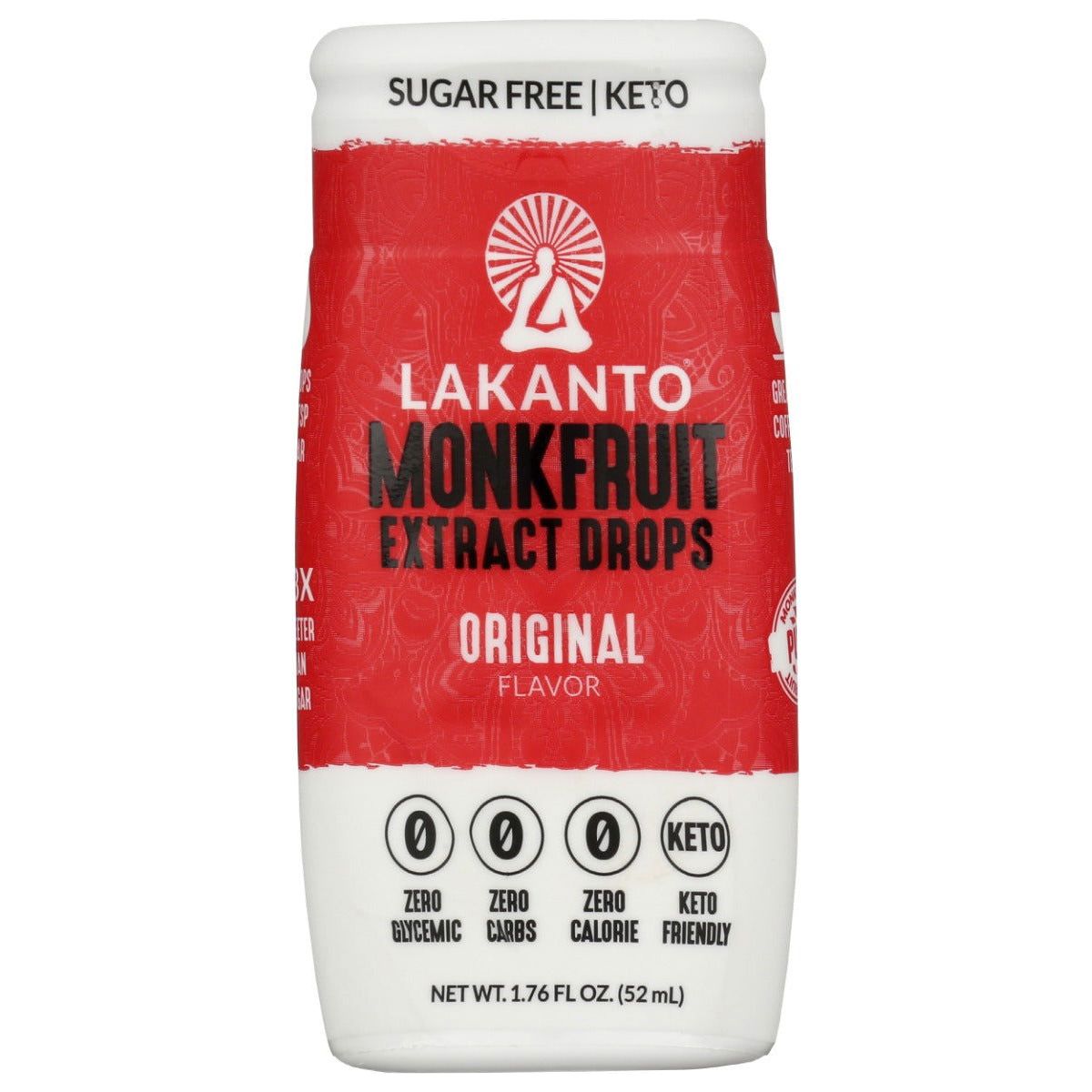 LAKANTO: Liquid Monk Fruit Sweetener Extract Drops Original, 1.76 oz - Sunshine Co Op. - #tag1# - #tag2# - #tag3# - #tag4#