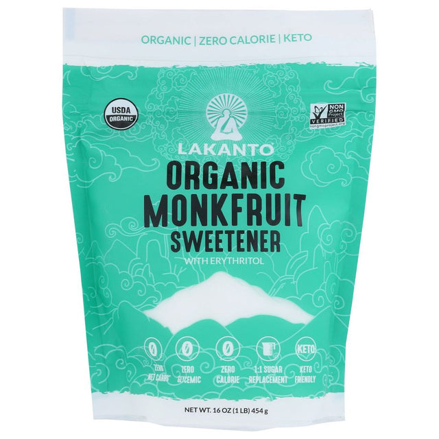 LAKANTO: Monk Fruit Sweetener, 16 oz - #tag1# - #tag2#