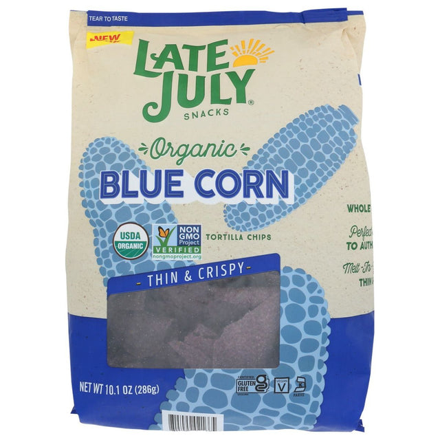 LATE JULY: Restaurant Style Blue Corn Tortilla Chips, 10.1 oz - #tag1# - #tag2#