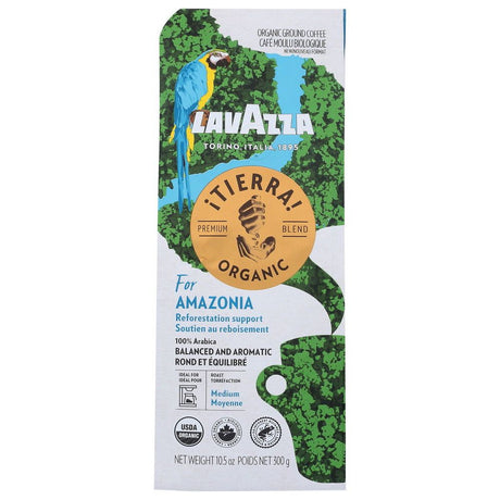 LAVAZZA: Coffee Grnd Amazonia, 10.5 oz - #tag1# - #tag2#